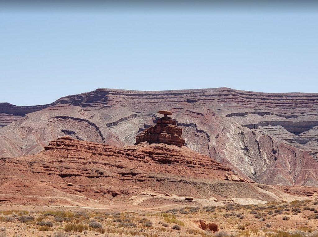 Mexican Hat Rock Formation Utah