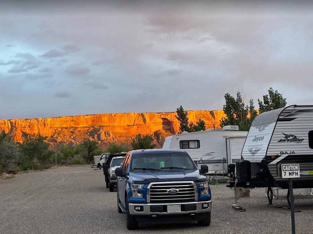 Cadillac Ranch RV Park in Bluff Utah – Quintessential Desert Camping