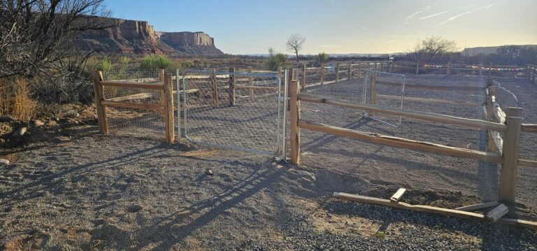 Dog Park Cadillac Ranch RV Park Utah