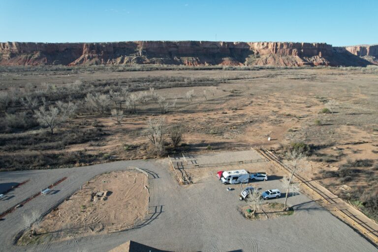 Dog Park Cadillac Ranch RV Park Utah