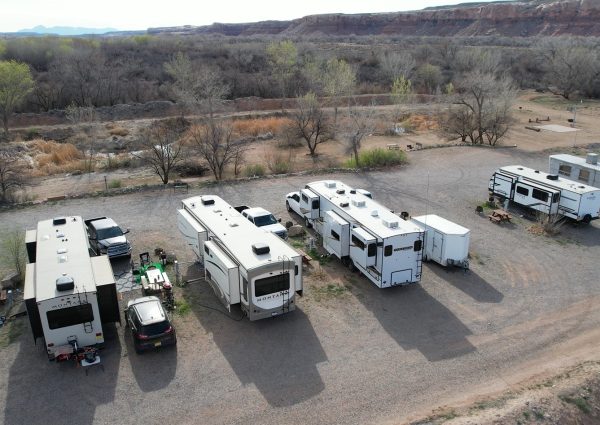 RV Sites Cadillac Ranch, Bluff Utah